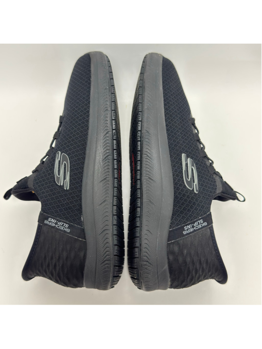 Skechers Slip-ins Work Summits SR Air Cooled Memory Foam Sneakers Black Size 9 - Picture 10 of 13